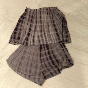 Audrey 3 + 1 Tie Dye romper